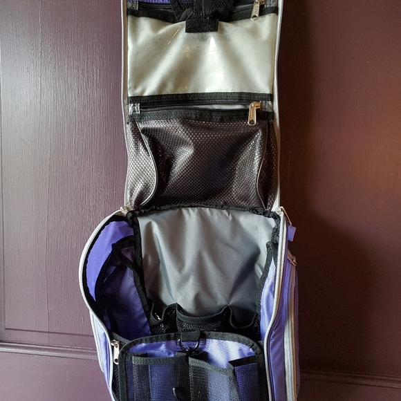 LL Bean Lavender Travel Shower/Makeup Bag - Picture 7 of 8